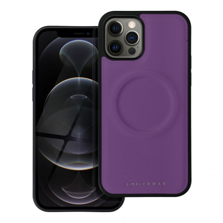 Kryt Roar Mag Morning na Apple iPhone 12 Pro Elegant MagSAFE Fialový (Purple)