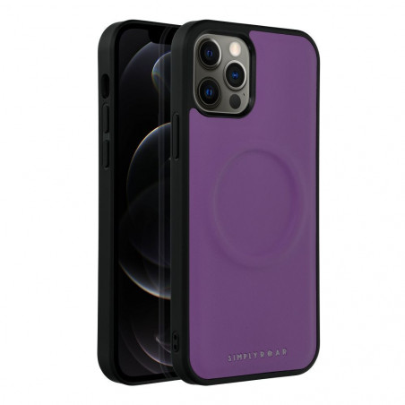 Kryt Roar Mag Morning na Apple iPhone 12 Pro Elegant MagSAFE Fialový (Purple)