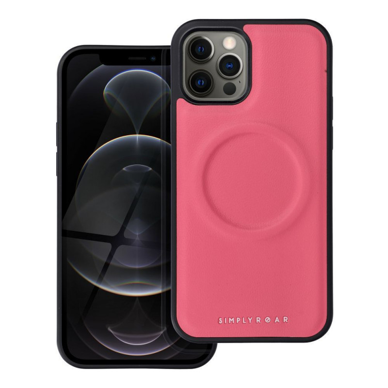 Kryt Roar Mag Morning na Apple iPhone 12 Pro Elegant  MagSAFE  Žiarivý ružový