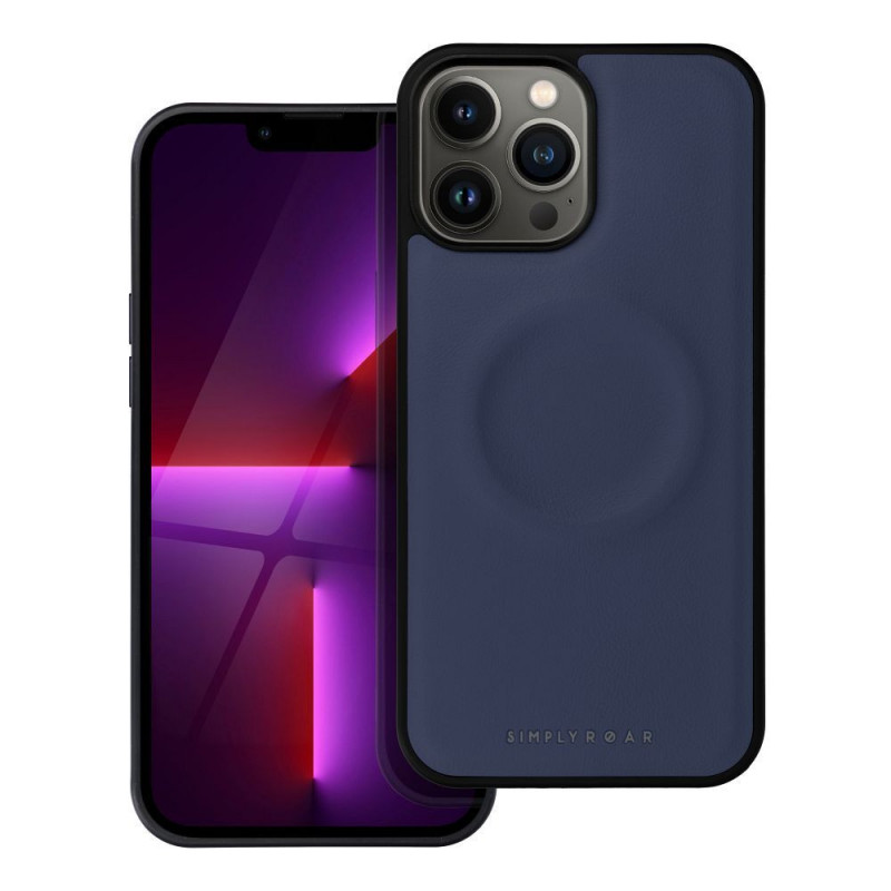 Kryt Roar Mag Morning na Apple iPhone 13 Pro Max Elegant  MagSAFE  Tmavší modrý