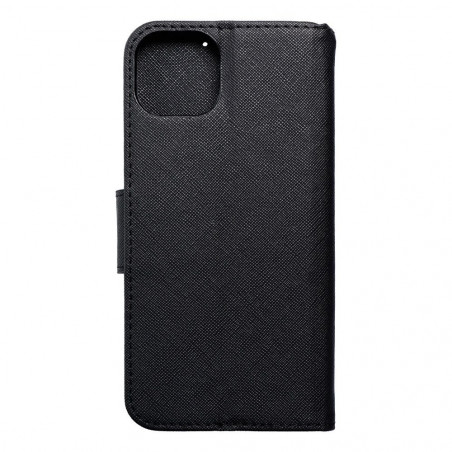 Peňaženkové puzdro Fancy Book na Apple iPhone 15 Plus Čierny