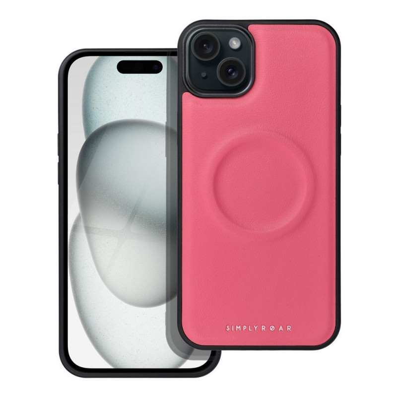 Kryt Roar Mag Morning na Apple iPhone 14 Plus Elegant  MagSAFE  Žiarivý ružový