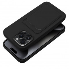 Kryt Card na Apple iPhone 15 Pro Max Čierny