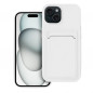 Kryt Card na Apple iPhone 15 Biely