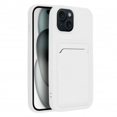 Kryt Card na Apple iPhone 15 Biely