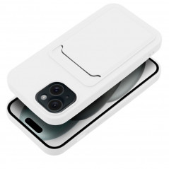 Kryt Card na Apple iPhone 15 Biely