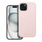Kryt Roar Cloud-Skin na Apple iPhone 15 Svetlo ružový