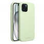 Kryt Roar Cloud-Skin na Apple iPhone 15 Svetlo zelený