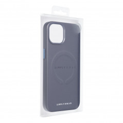 Kryt Roar Leather Mag na Apple iPhone 12 Elegant  MagSAFE  Tmavší modrý