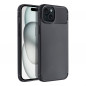 Kryt Carbon premium na Apple iPhone 15 Elegant  Čierny