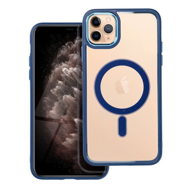 Kryt Color Edge Mag na Apple iPhone 11 Pro Max MagSAFE  Námornícka modrá