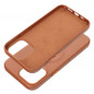 Kryt Roar Leather Mag na Apple iPhone 14 Pro Max Elegant  MagSAFE  Hnedý
