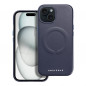 Kryt Roar Leather Mag na Apple iPhone 15 Elegant  MagSAFE  Tmavší modrý