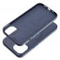 Kryt Roar Leather Mag na Apple iPhone 15 Elegant  MagSAFE  Tmavší modrý