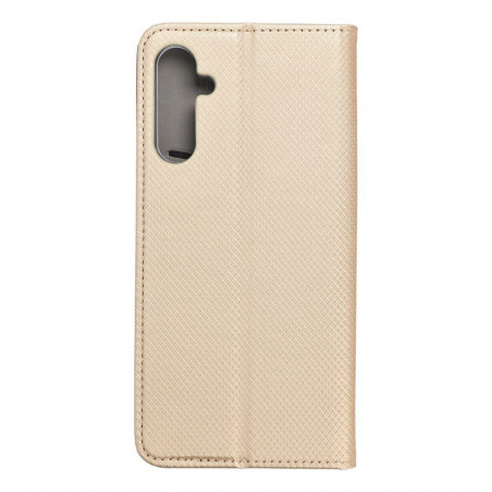 Peňaženkové puzdro Smart Case Book na Samsung Galaxy A25 5G Zlatý