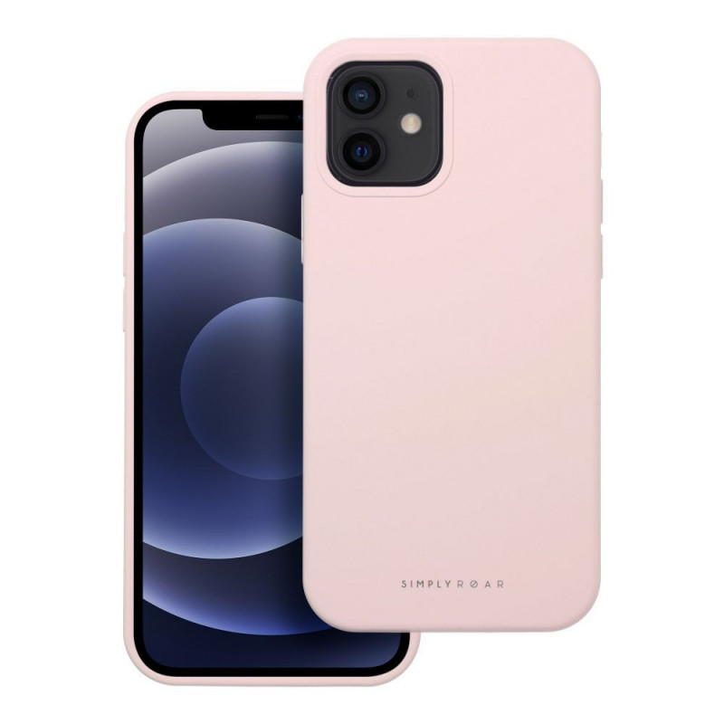 Kryt Roar Cloud-Skin na Apple iPhone 12 Svetlo ružový