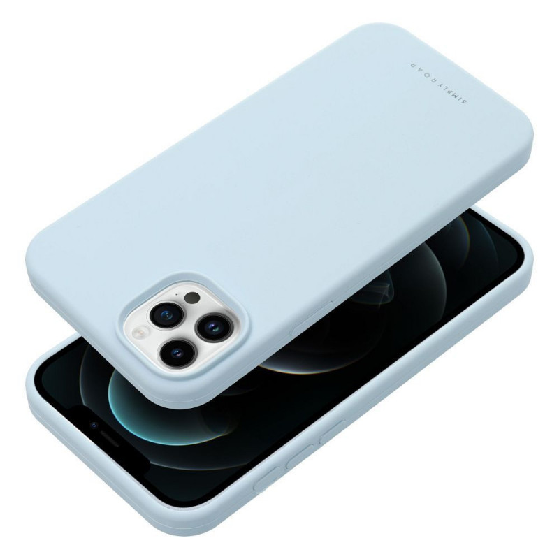 Kryt Roar Cloud-Skin na Apple iPhone 12 Pro Svetlo modrý