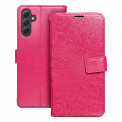 Peňaženkové puzdro MEZZO Book na Samsung Galaxy A54 Mandala Purpurový