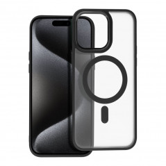 Kryt Matte Mag Cove na Apple iPhone 15 Pro Max MagSAFE  Čierny