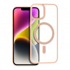 Kryt Matte Mag Cove na Apple iPhone 14 MagSAFE Ružový