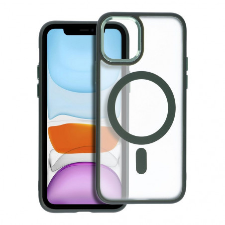 Kryt Matte Mag Cove na Apple iPhone 11 Pro MagSAFE Zelený
