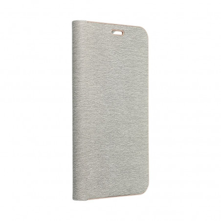 Peňaženkové puzdro LUNA Book Gold na XIAOMI Redmi Note 12s Elegant Strieborný