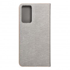 Peňaženkové puzdro LUNA Book Gold na XIAOMI Redmi Note 12s Elegant Strieborný