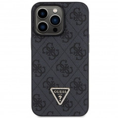 Kryt Guess Metal Logo Starss Crossbody na Apple iPhone 13 Pro Elegant  Čierny