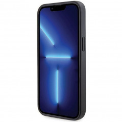Kryt Guess Metal Logo Starss Crossbody na Apple iPhone 13 Pro Elegant  Čierny