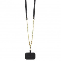 Kryt Guess Metal Logo Starss Crossbody na Apple iPhone 13 Pro Elegant  Čierny