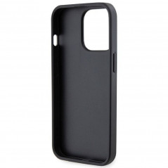 Kryt Guess Metal Logo Starss Crossbody na Apple iPhone 13 Pro Elegant  Čierny