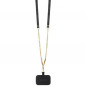 Kryt Guess Metal Logo Starss Crossbody na Apple iPhone 13 Pro Max Elegant  Čierny