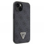 Kryt Guess Metal Logo Starss Crossbody na Apple iPhone 14 Elegant  Čierny