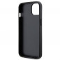 Kryt Guess Metal Logo Starss Crossbody na Apple iPhone 14 Elegant  Čierny