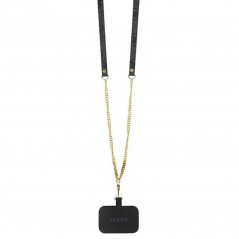 Kryt Guess Metal Logo Starss Crossbody na Apple iPhone 14 Pro Max Elegant  Čierny