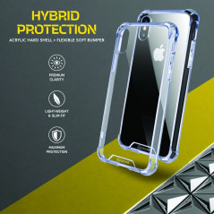 Kryt Roar Armor Jelly na Apple iPhone 15 Pro Max Prémiové puzdro  Transparentný