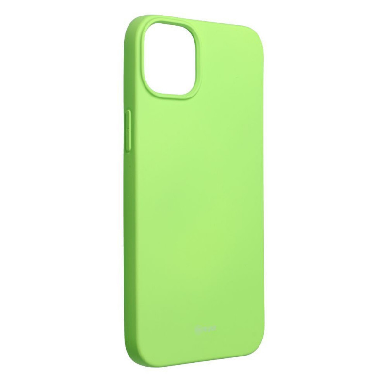 Kryt Roar Colorful Jelly na Apple iPhone 15 Plus Limetkovo zelený