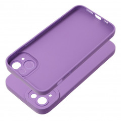 Kryt Roar Luna na Apple iPhone 15 Plus Jednofarebný, Štýlový, Estetický doplnok  Fialový (Violet)