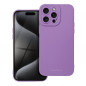 Kryt Roar Luna na Apple iPhone 15 Pro Max Jednofarebný, Štýlový, Estetický doplnok  Fialový (Violet)