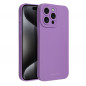 Kryt Roar Luna na Apple iPhone 15 Pro Max Jednofarebný, Štýlový, Estetický doplnok  Fialový (Violet)