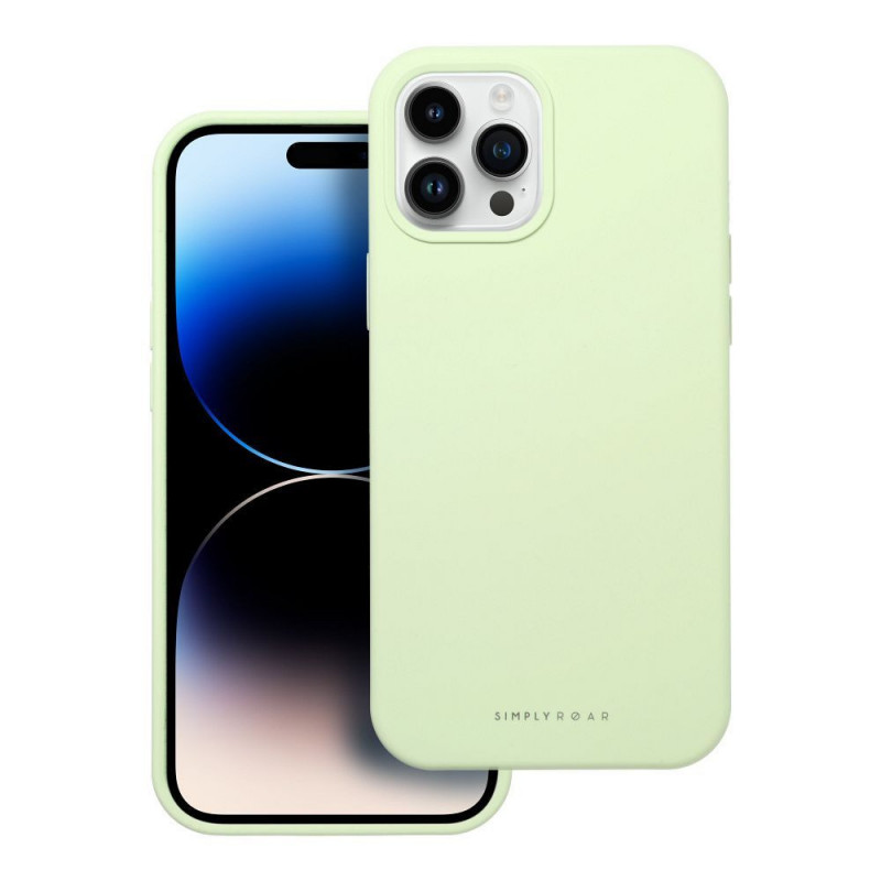 Kryt Roar Cloud-Skin na Apple iPhone 12 Pro Max Svetlo zelený