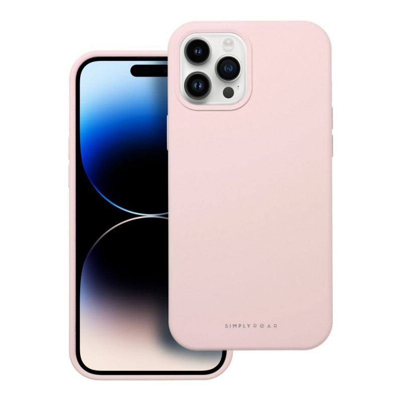 Kryt Roar Cloud-Skin na Apple iPhone 12 Pro Max Svetlo ružový