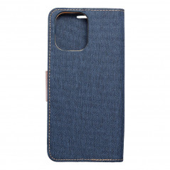 Peňaženkové puzdro CANVAS Book na XIAOMI Redmi 12 Námornícka modrá