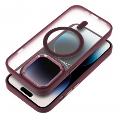 Kryt Matte Mag Cove na Apple iPhone 11 Pro Max MagSAFE Slivkovo červený