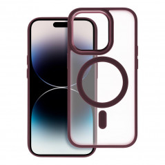 Kryt Matte Mag Cove na Apple iPhone 11 Pro Max MagSAFE Slivkovo červený