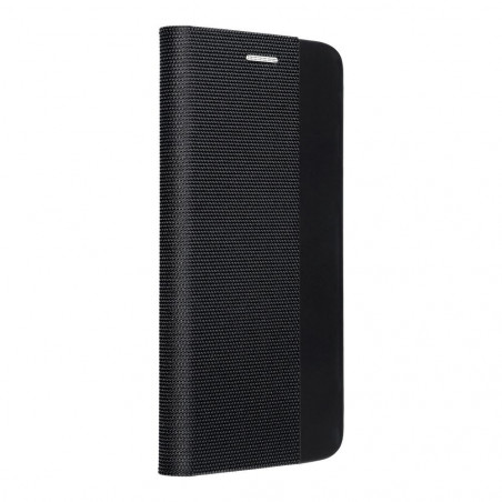 Peňaženkové puzdro Sensitive Book na Apple iPhone 15 Čierny