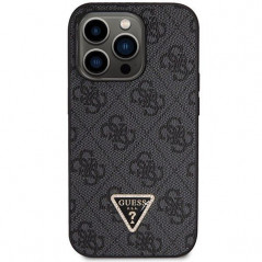 Kryt Guess Metal Logo Starss Crossbody na Apple iPhone 14 Pro Elegant  Čierny
