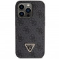 Kryt Guess Metal Logo Starss Crossbody na Apple iPhone 14 Pro Elegant  Čierny