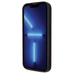 Kryt Guess Metal Logo Starss Crossbody na Apple iPhone 14 Pro Elegant  Čierny