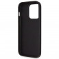 Kryt Guess Metal Logo Starss Crossbody na Apple iPhone 14 Pro Elegant  Čierny